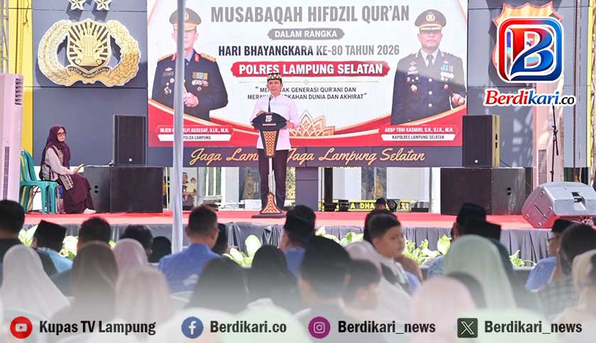 1.013 Pendaftar, MHQ Hari Bhayangkara di Lamsel Berakhir Haru: Bupati Egi Tebar Bonus Rp25 Juta