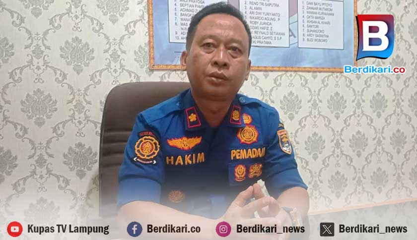 13 Kebakaran Terjadi di Metro Lampung Dalam 5 Bulan
