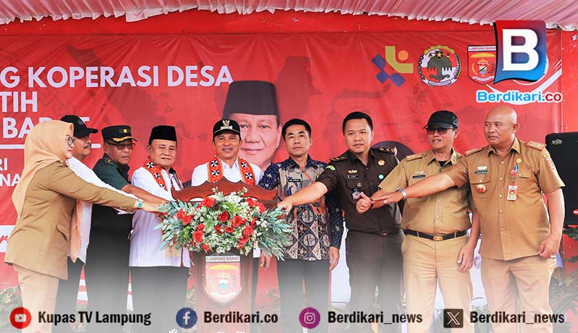 135 Koperasi Merah Putih di Lambar Diluncurkan