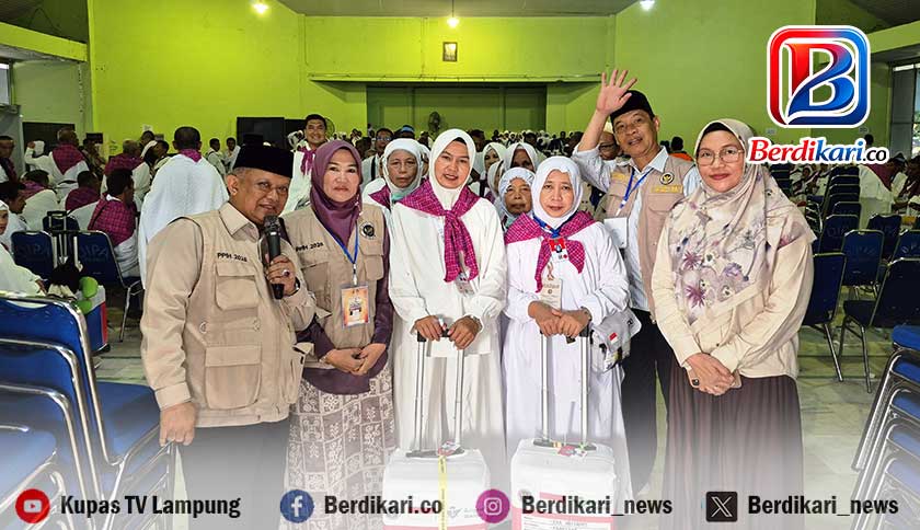5.753 Jamaah Haji Lampung Sudah Tiba di Tanah Suci