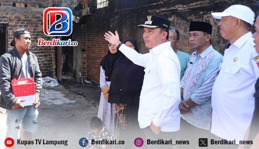80 Persen Kebakaran di Lampung Barat Dipicu Korsleting Listrik