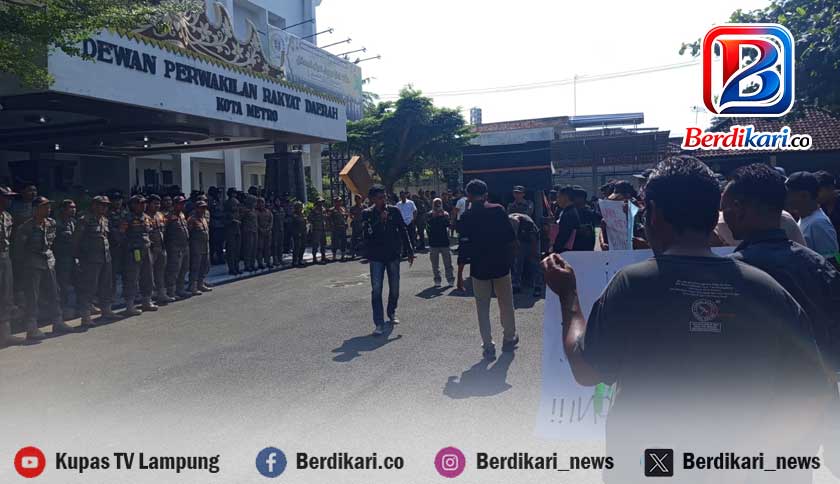 Banjir Lumpuhkan Pertanian, Petani Metro Selatan Demo DPRD Tuntut Solusi Nyata 