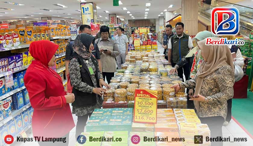 Bapanas Sidak Pangan di Lampung, Cabai Tembus Rp70 Ribu dan Produk Rusak Ditarik
