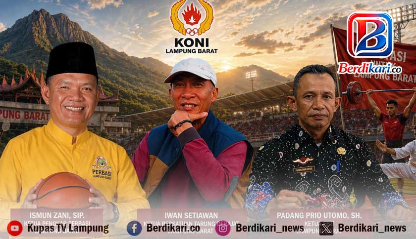 Bursa Ketua KONI Lampung Barat Menghangat, Tiga Nama Ini Mencuat