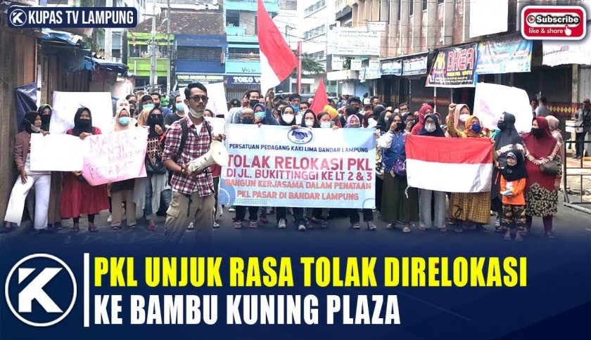 Demo Pedagang Bambu Kuning Plaza