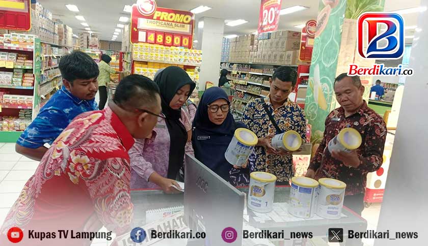 Dinas Perdagangan Sidak Tujuh Ritel di Kota Metro
