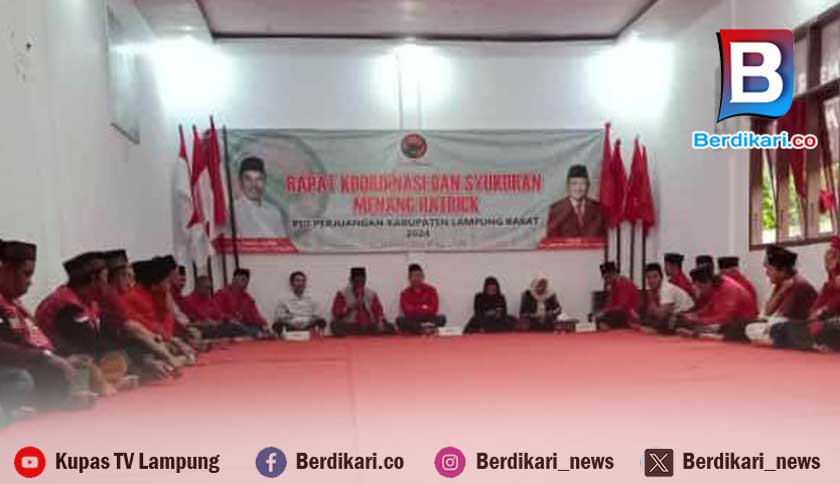 DPC PDI Perjuangan Lambar Buka Penjaringan Cakada 8 April 2024