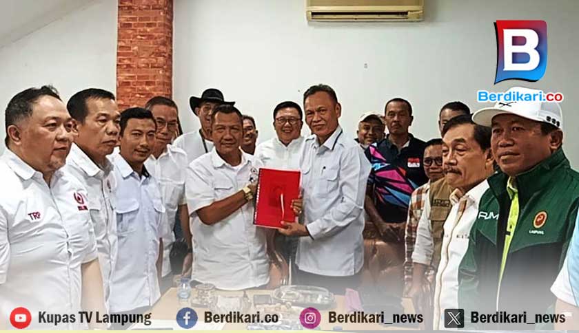 Dua Calon Ketum KONI Lampung Kembalikan Berkas Pendaftaran