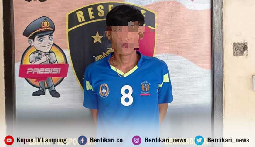 Gasak Besi 90 Kilo, Pemuda di Panjang Ditangkap Polisi, Dua Rekannya Buron