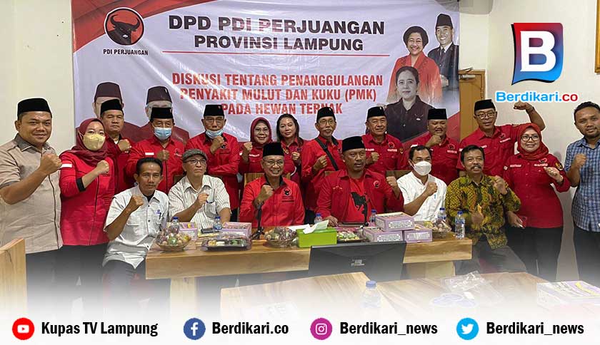 Gelar Diskusi Politik, Sutono Ajak Kader PDI Perjuangan Bantu Masyarakat Tangani PMK