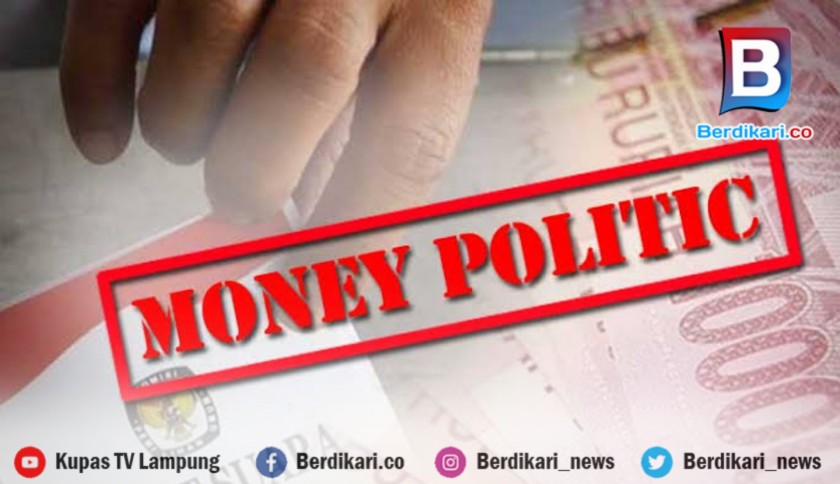 H-1 Coblosan, Praktik Money Politics Marak di Provinsi Lampung