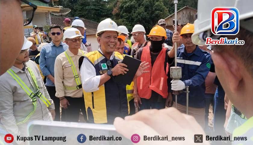 Infrastruktur Digenjot, Empat Ruas Jalan di Lampung Timur Mulai Dibenahi