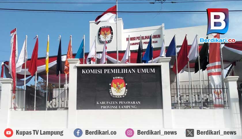 Jelang PSU Pesawaran, KPU Pastikan Anggaran 15,4 Miliar Sudah Terkumpul 