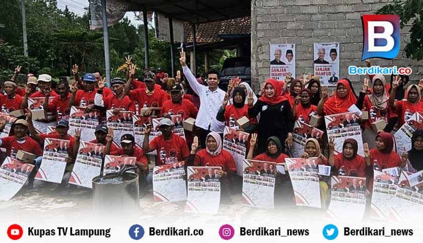 Kampanye di Jati Agung, Donald Sihotang : Ganjar Pranowo Sat Set, Guru Ngaji dan Guru Agama Lain Digaji