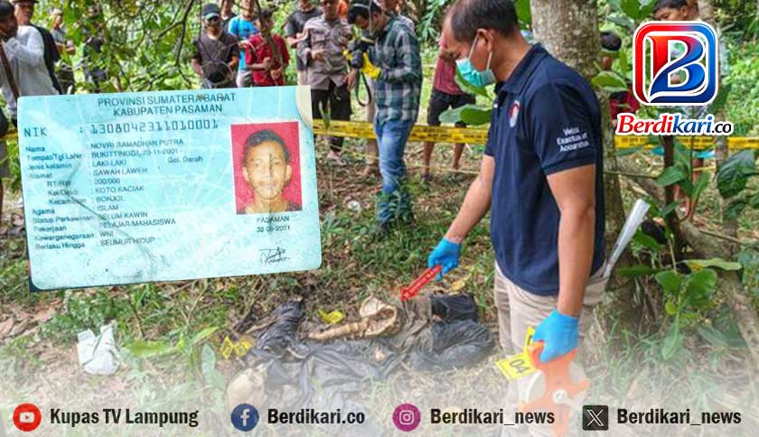 Kerangka Manusia Ditemukan di Lampung Tengah