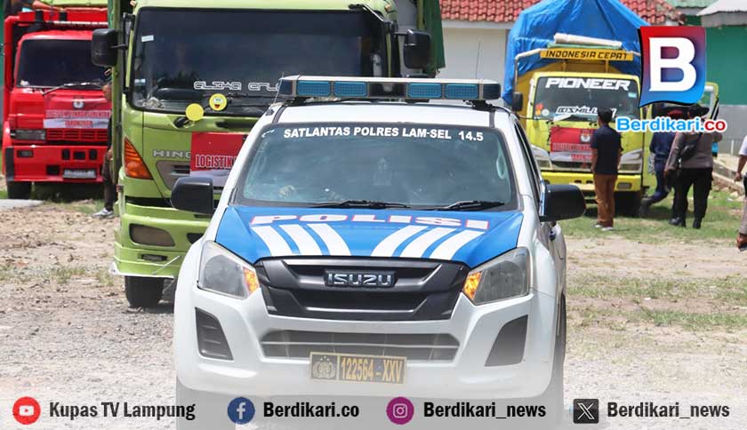 KPU Bandar Lampung, Lambar dan Lamsel Mulai Distribusikan Logistik Pilkada 2024