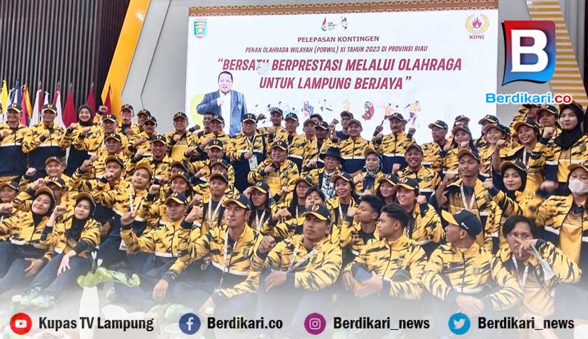 Lampung Kirim 154 Atlet Ikuti Porwil Sumatera di Riau