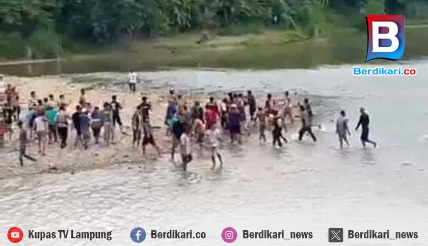 Lansia Tewas Diterkam Buaya di Sungai Way Semaka Tanggamus
