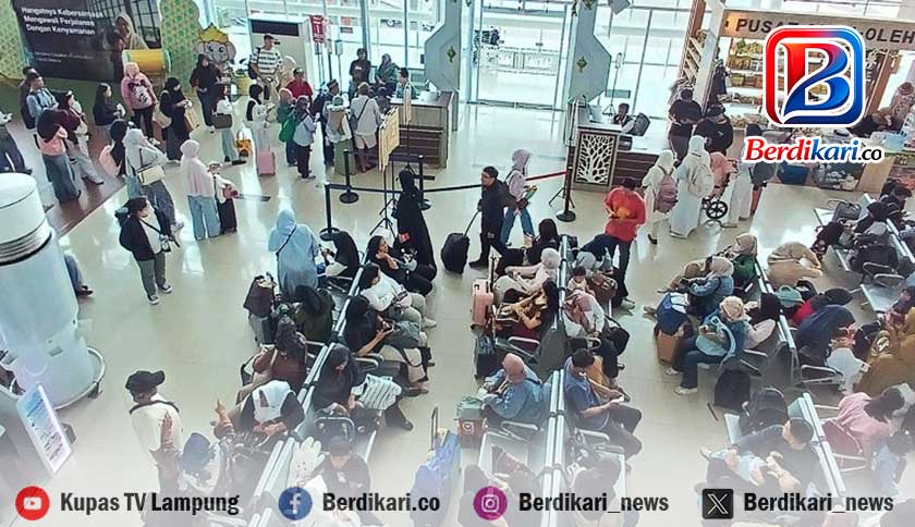 Lonjakan Penumpang Tembus 83 Ribu, Bandara Radin Inten II Tutup Posko Lebaran