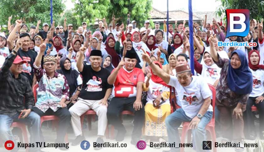 Mantan Wabup Eki Setyanto Ajak Masyarakat Menangkan Nanang-Antoni di Pilkada Lamsel