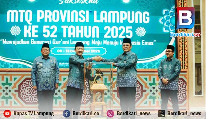 MTQ Lampung 2025, 464 Peserta Siap Majukan Syiar Al-Qur’an di Lampung 