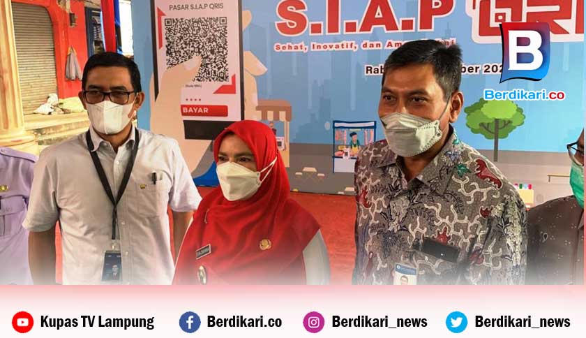 Pasar Tradisional di Lampung Mulai Terapkan Pembayaran Digital