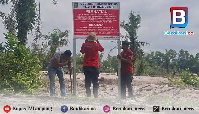 Pemprov Tertibkan Tambang Pasir Ilegal di Labuhan Maringgai, Warga Didorong Urus Izin Resmi