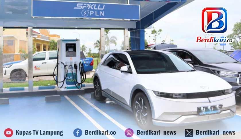 Pengguna Kendaraan Listrik di Lampung Meningkat, PLN Operasikan 67 SPKLU