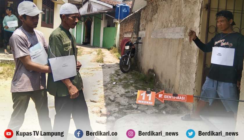 Peragakan 21 Adegan, Polsek TBS Gelar Rekonstruksi Kasus Pembunuhan di Lapak Rongsokan