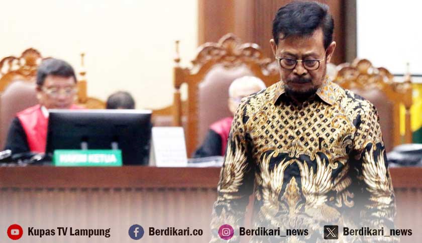 Peras Anak Buah 44,2 Miliar, Syahrul Yasin Limpo Dituntut 12 Tahun Penjara