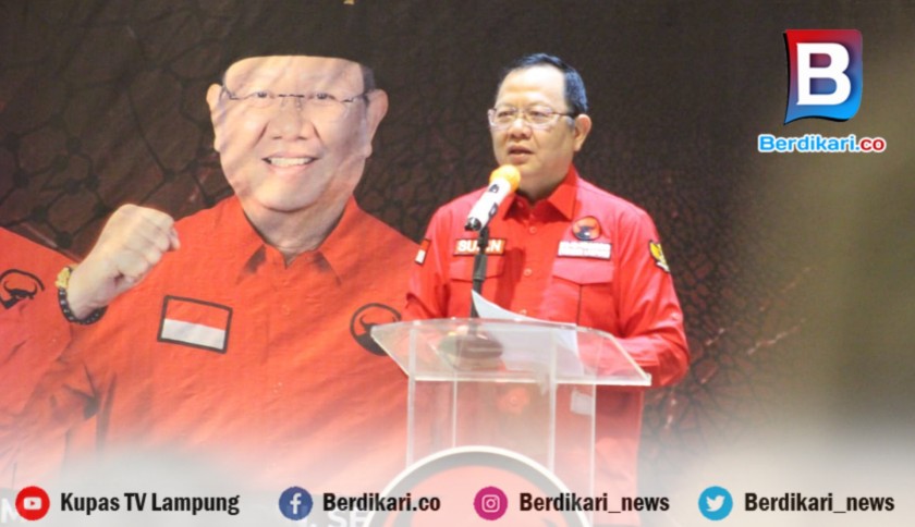 Perkuat Akar Ideologi Bangsa, Sudin Ajak Generasi milenial Terjun ke Dunia Politik