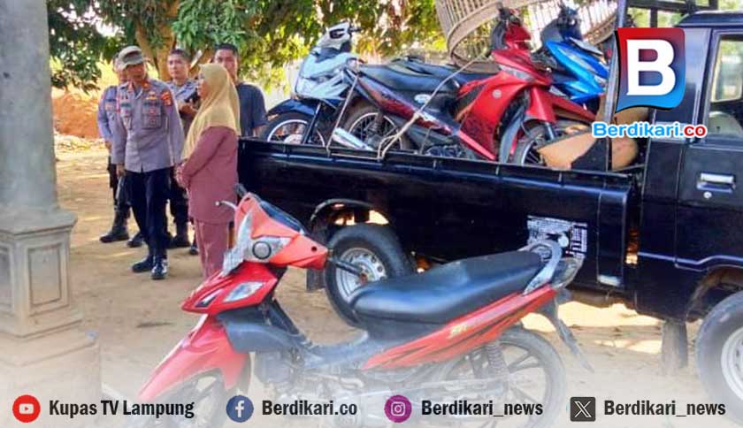 Polisi Gerebek Judi Sabung Ayam Resahkan Warga di Lamteng