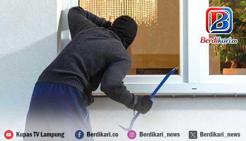 Polisi Tangkap Pembobol Rumah Meresahkan di Kota Metro