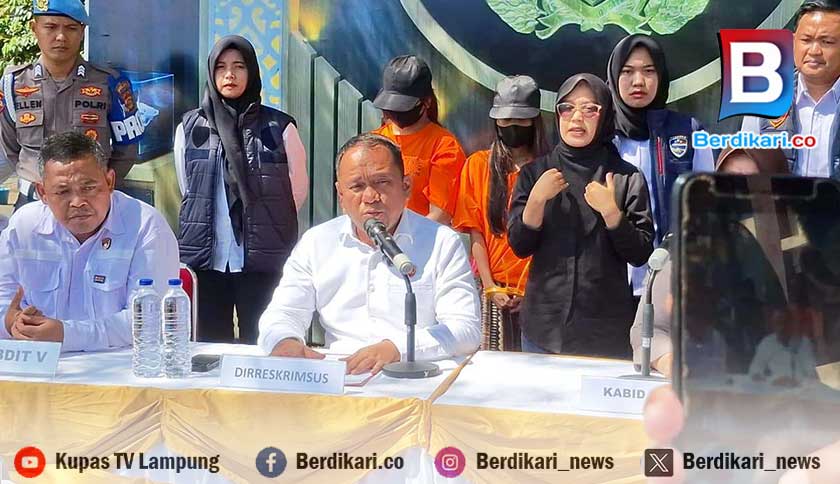 Promosi Judol, 2 Selebgram Lampung Terancam 10 Tahun Penjara
