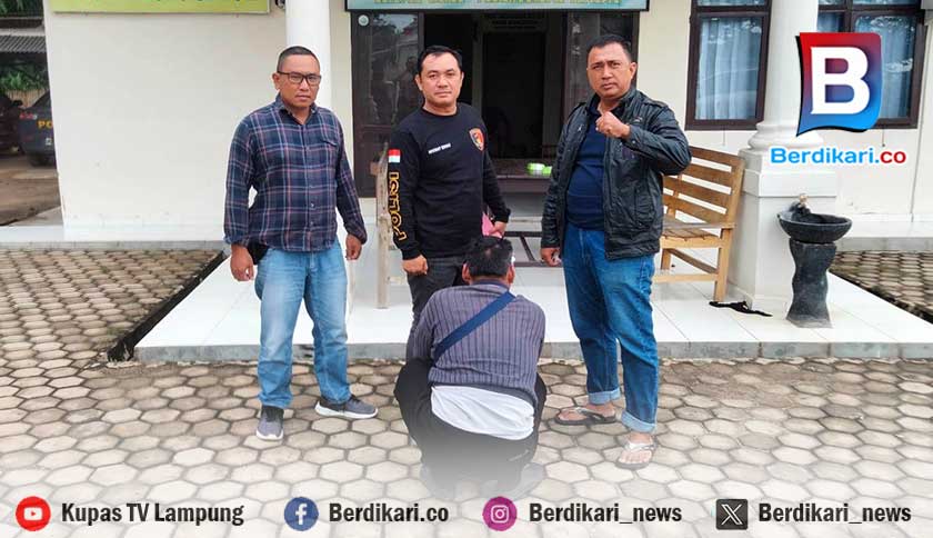 Residivis Curanmor 4 Kali Dibui di Lampura Kembali Ditangkap