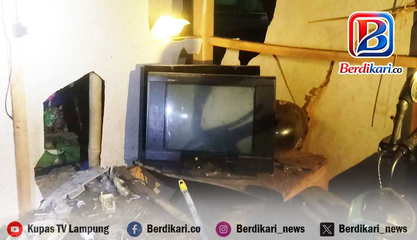 Satu Keluarga di Lamtim Luka-luka Akibat Sambaran Petir