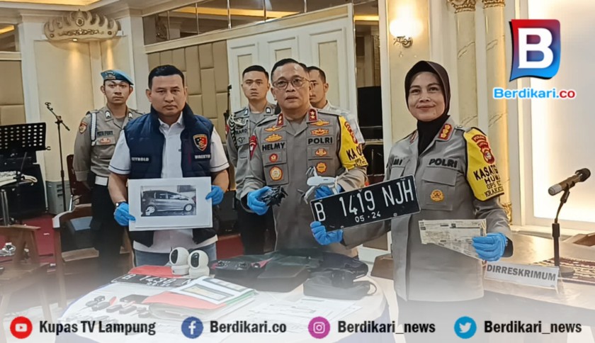 Satu Pelaku Penembakan Mapolda Lampung Ditangkap, 4 Buron
