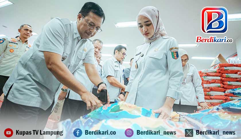 Sidak Pasar dan Ritel Modern, Wagub Lampung Jihan Temukan Produk Tanpa Izin Edar