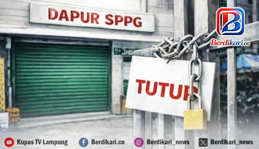 SPPG Seranggas Lampung Barat Ditutup Sementara Usai Viral