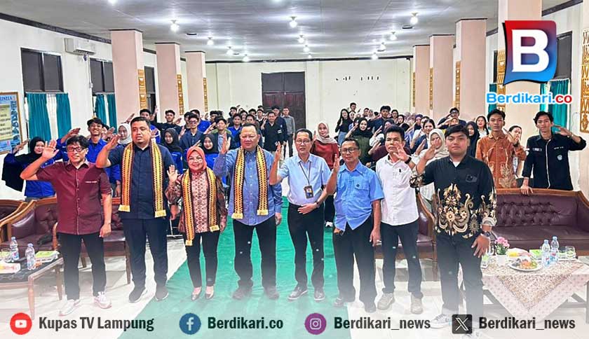 Sudin Dorong Mahasiswa Polinela Jadi Generasi Cerdas, Beradab dan Berjiwa Pancasila