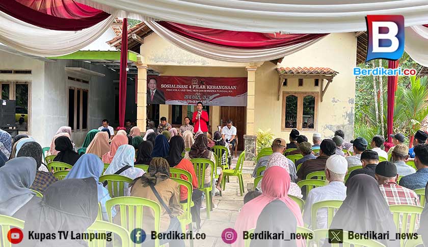 Sudin Gaungkan Empat Pilar di Akar Rumput: Budaya dan Gotong Royong Kunci Keutuhan Bangsa