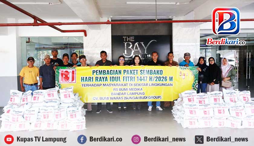 Sungai Budi Group Salurkan 76.500 Paket Sembako Sambut Idul Fitri 1447 H