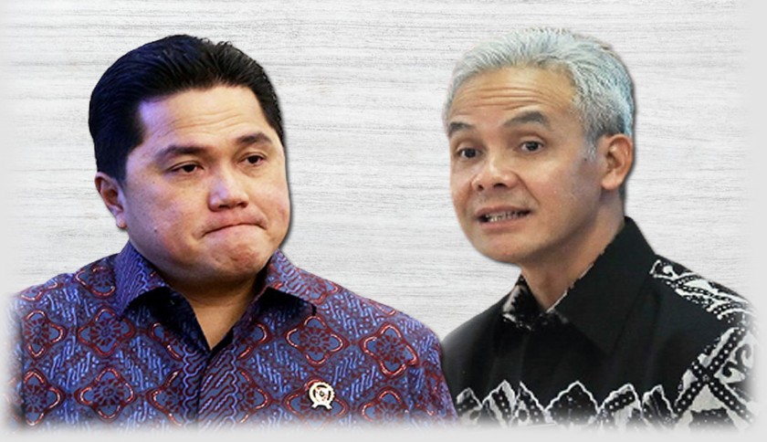 Survei LSI, Ganjar-Erick Tempati Posisi Teratas