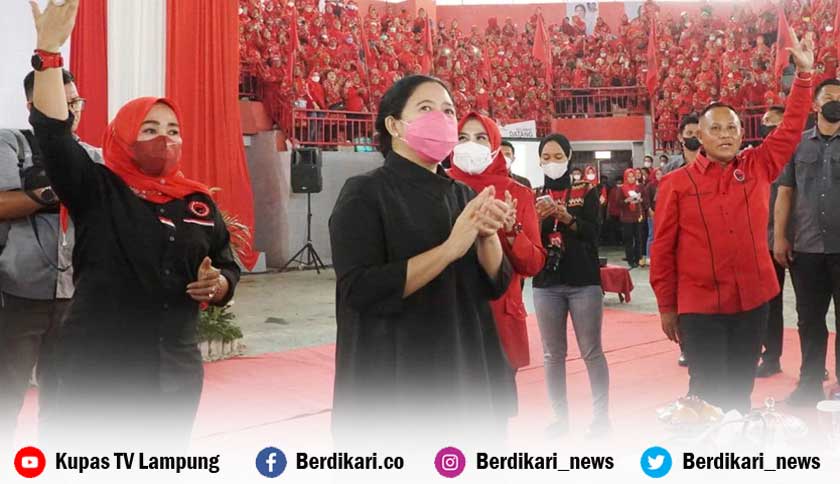Temu Kader Srikandi di Lamsel, Puan: Perempuan Bisa Jadi Presiden di 2024
