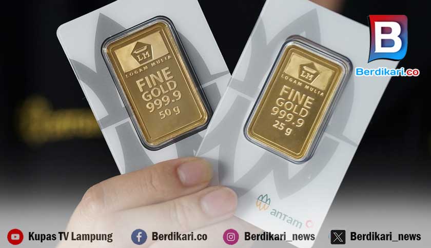 Tercatat 14 Ribu Rekening Tabungan Emas Baru di Pegadaian Lampung