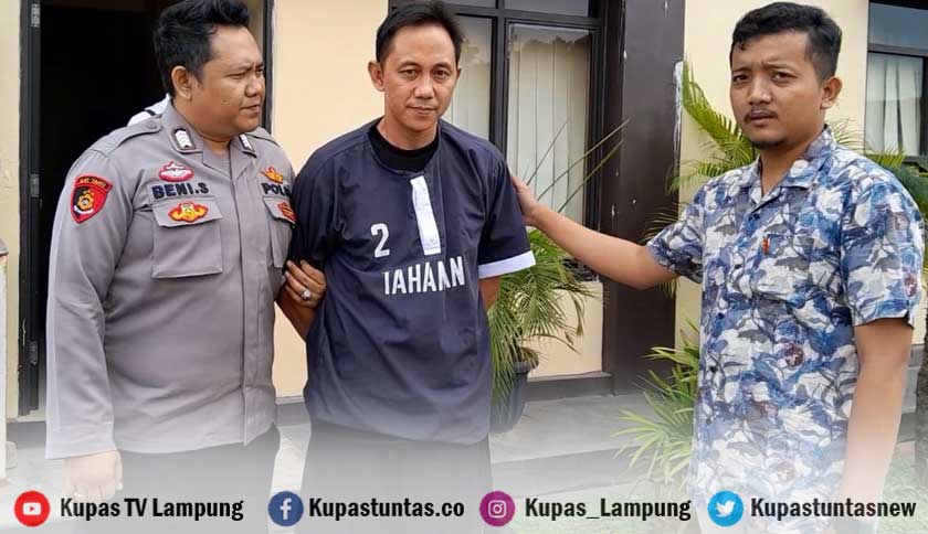 Terima Uang Fee Proyek Sumur Bor 200 Juta, Polisi Amankan Kabid Cipta Karya Dinas PUPR Lamtim