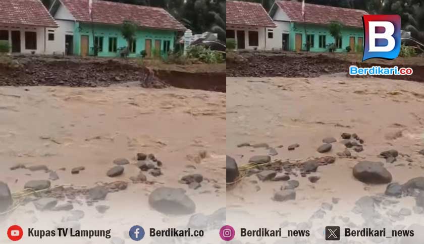 Terisolasi Total, Warga Sampang Turus Tanggamus Desak Pembangunan Jembatan Permanen