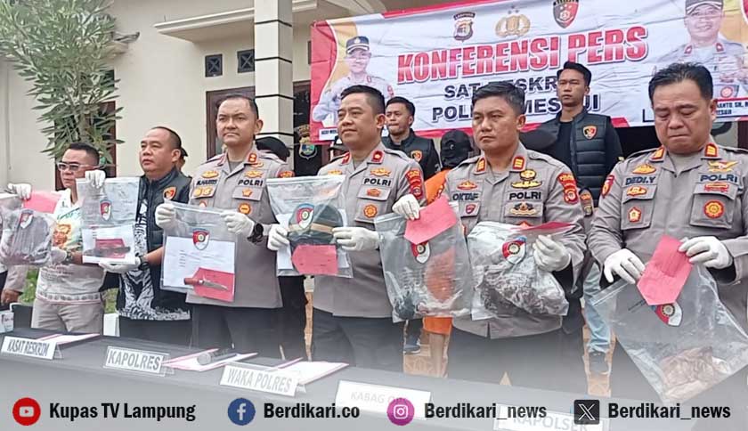 Terungkap Motif Pembunuhan Sadis di Mesuji Karena Persoalan Asmara