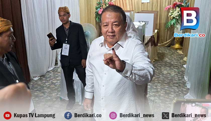 Usai Nyoblos, Arinal Djunaidi: Jaga Kondusivitas Penghitungan Surat Suara