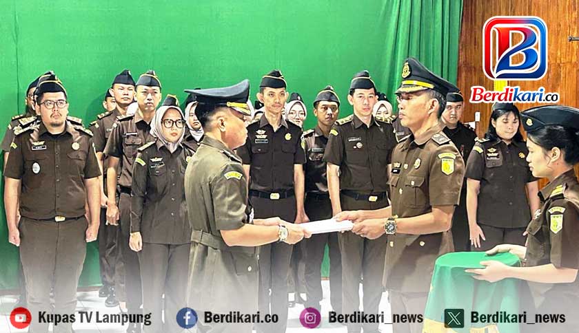 Zepy Tantalo Resmi Jabat Kasi Pidsus Kejari Lampung Barat